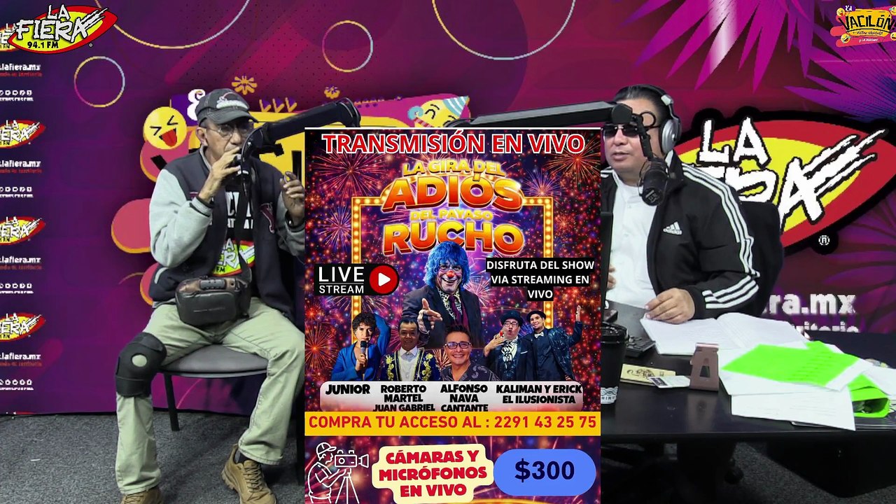 🤡 El Borrego Nava y Wanders Lover en El Vacilón de La Fiera 94.1 FM
