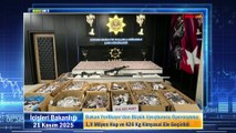 Bakan Yerlikaya’dan Büyük Uyuşturucu Operasyonu: 1,9 Milyon Hap ve 426 Kg Kimyasal Ele Geçirildi