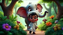Elephant Shows Strength 🐘 | Islamic Kids Story with Rayyan | Learn Kindness & Faith l Nasheed