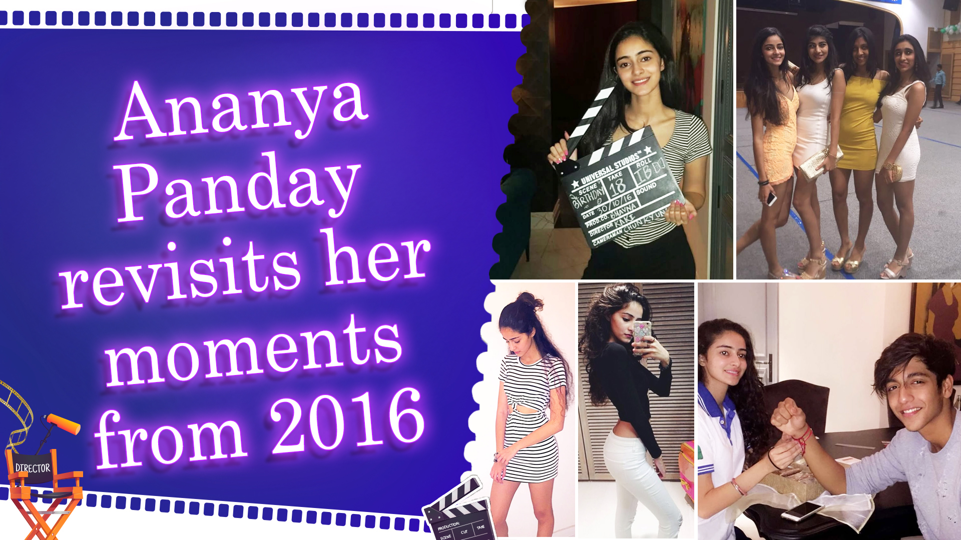 Ananya Panday shares nostalgic 2016 throwback photos, reflects on life before her film debut
