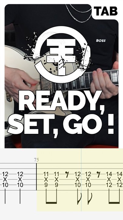 Tokio Hotel - Ready, Set, Go! (Guitar Tab)