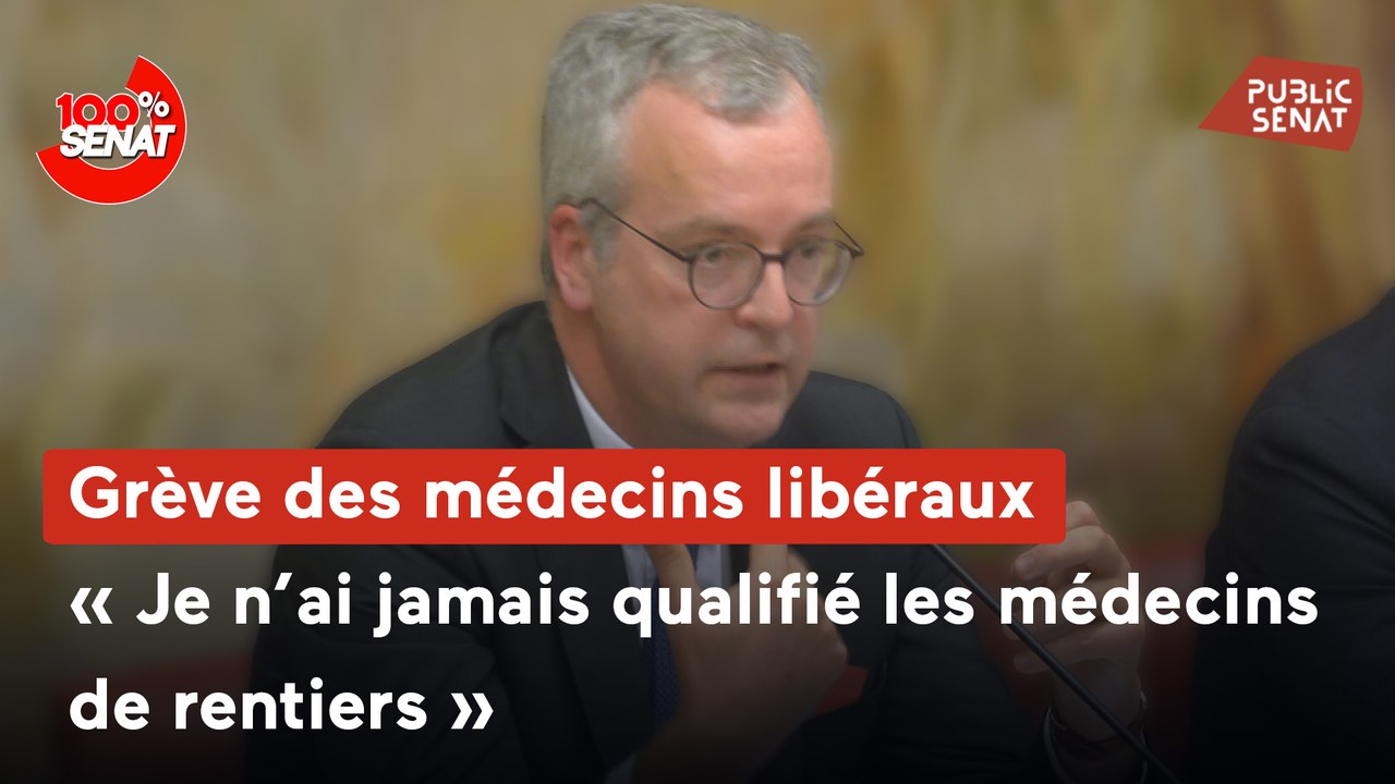 100% Sénat - Grève des médecins : audition du directeur général de la Cnam
