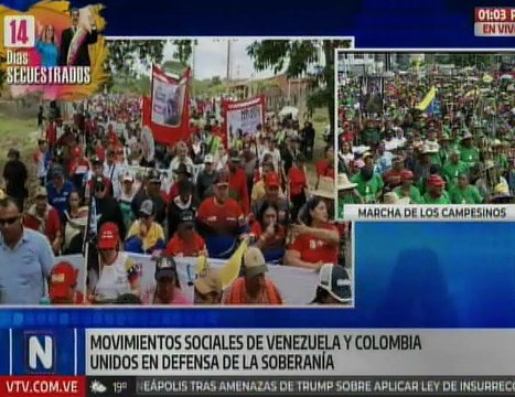 Apure | Pueblo colombo-venezolano se movilizó en rechazo a las recientes agresiones de EE. UU.