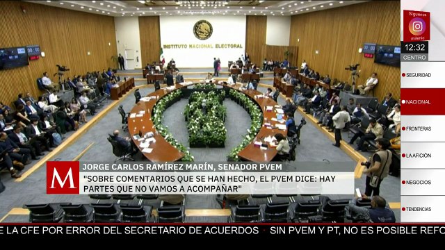 PVEM duda apoyar reforma electoral y rechaza reducir plurinominales
