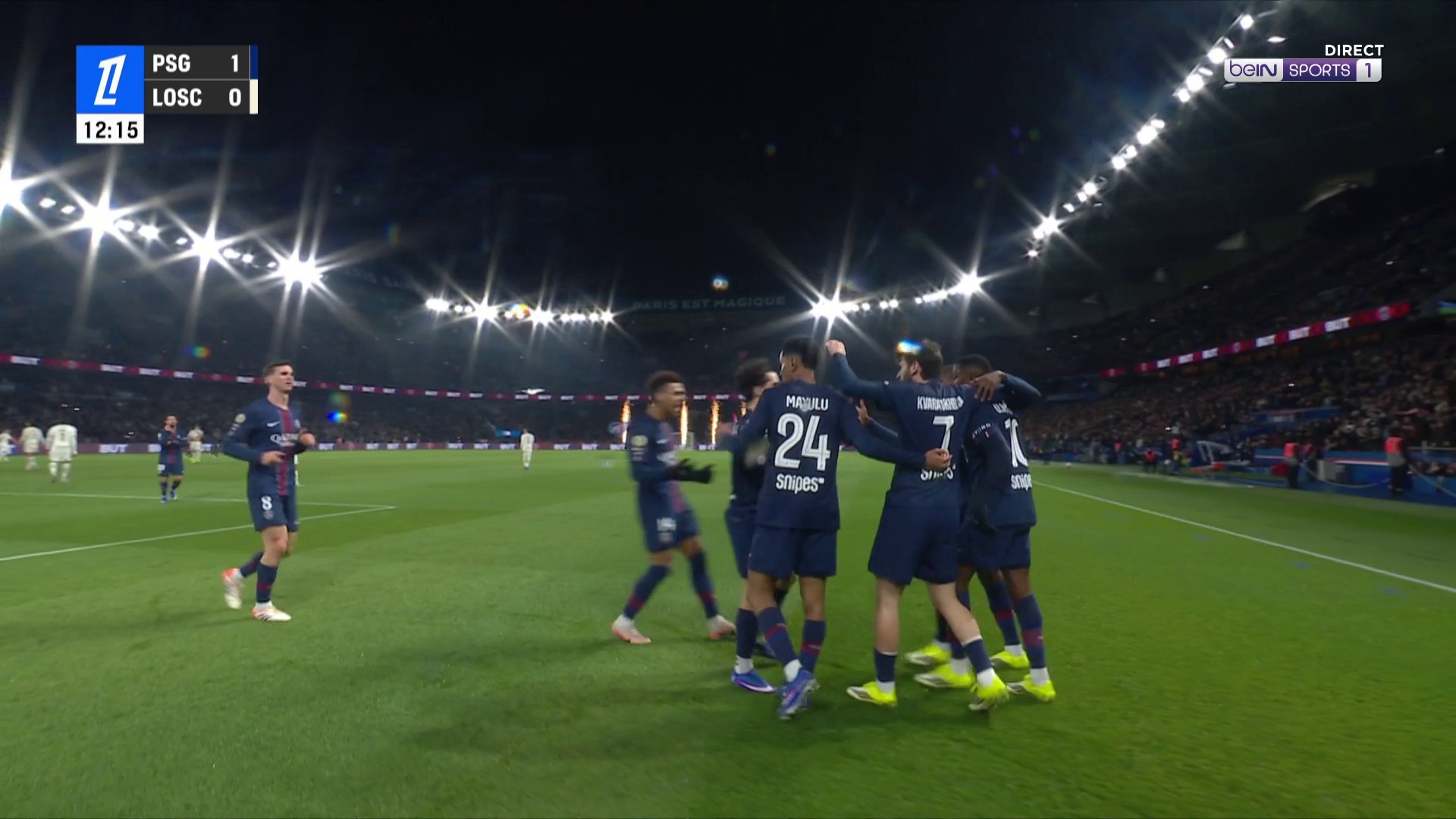 Ligue 1 : Dembélé ouvre le score d'une frappe sublime !