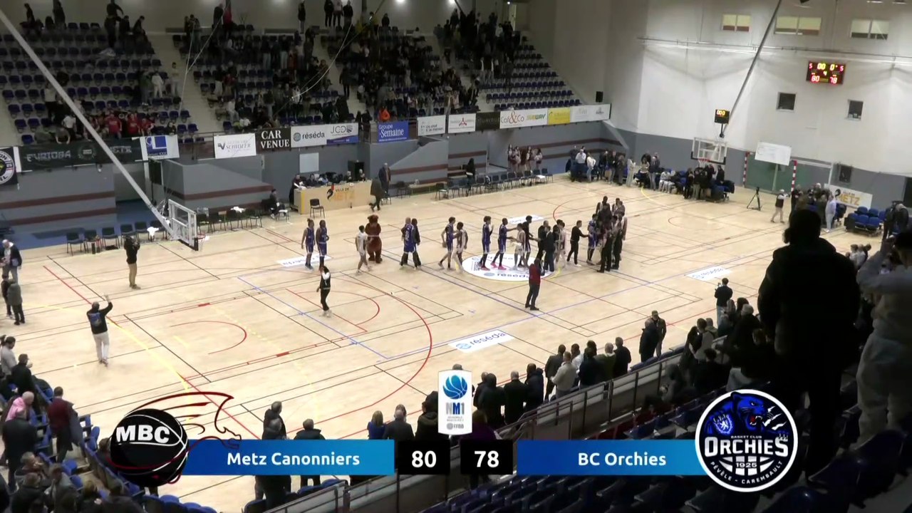 Metz BC vs BC Orchies 80-78