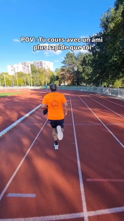 Courir avec ton pote