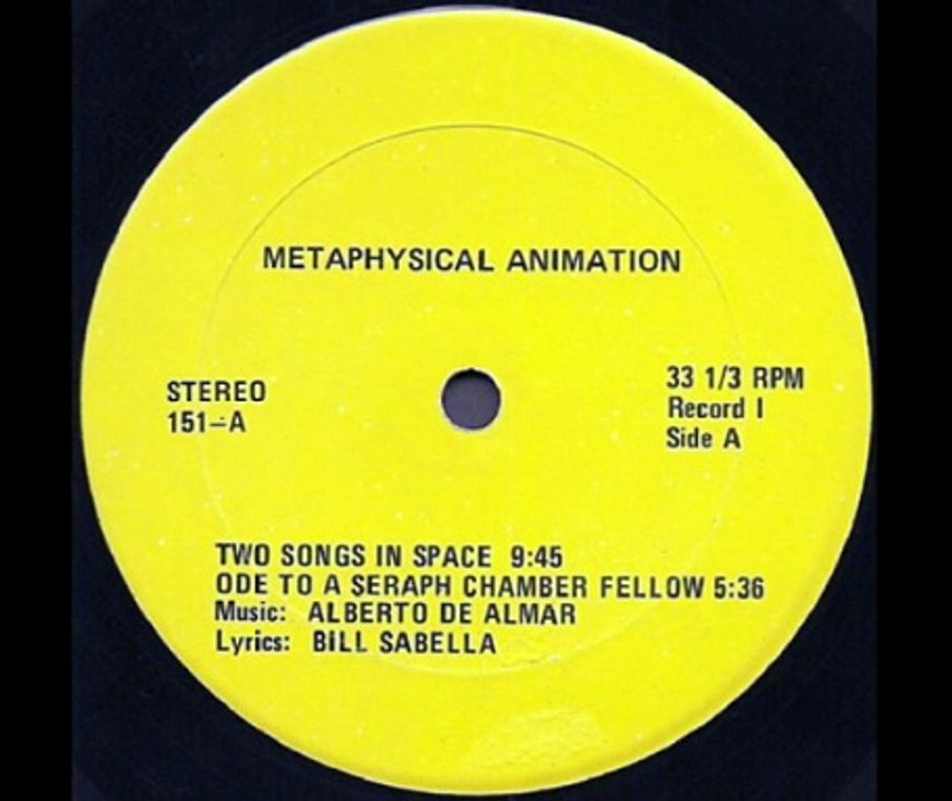 Metaphysical Animation – Metaphysical Animation ; 	Prog Rock 1973.