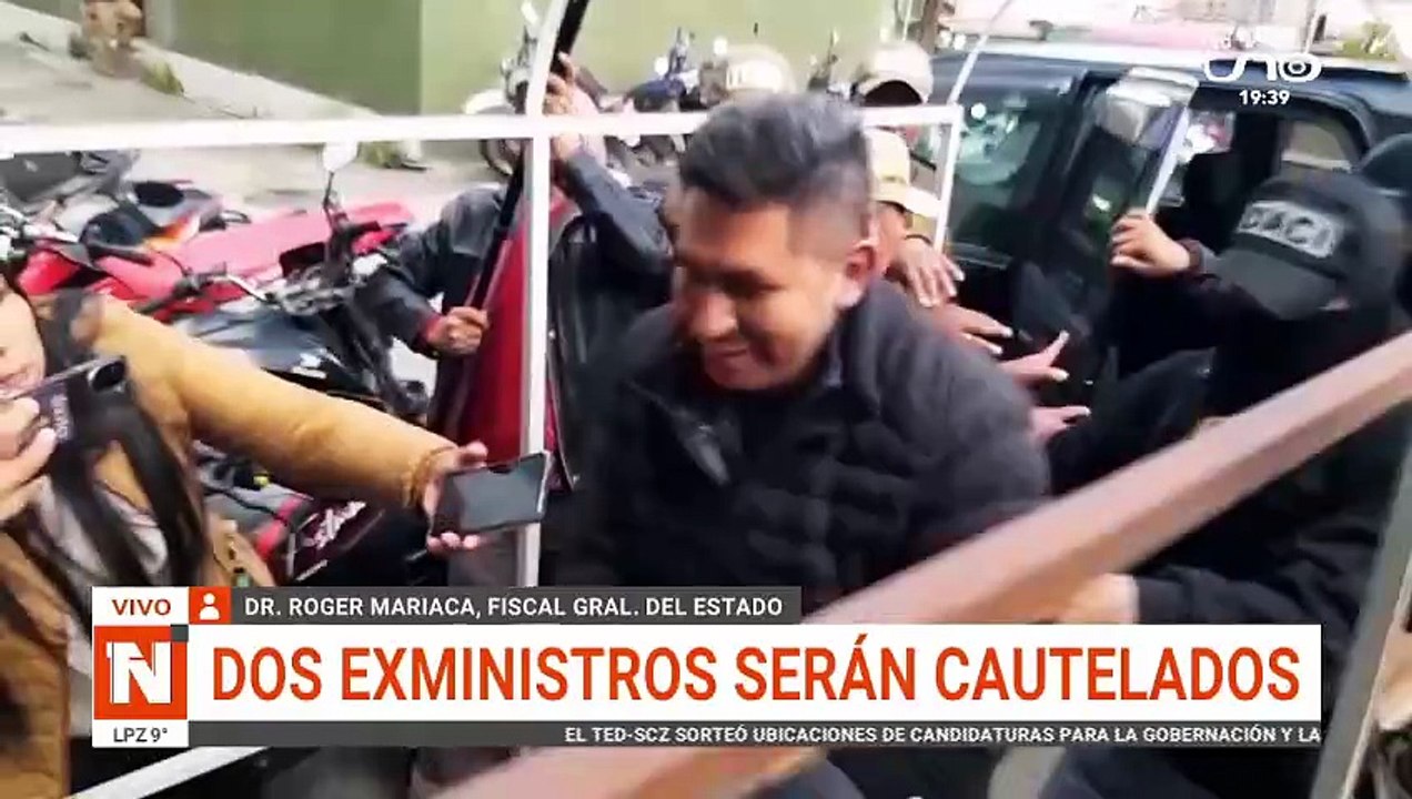 DOS EXMINISTROS SERÁN CAUTELADOS