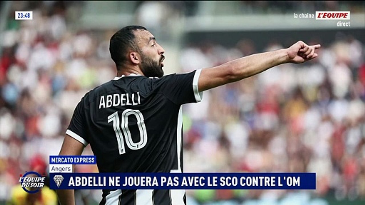 Sollicité par l'OM, le milieu d'Angers Himad Abdelli ne jouera pas contre sa possible future équipe samedi en Ligue 1 - Foot - Transferts