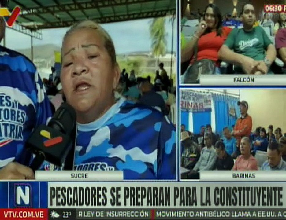 Pescadores del estado Sucre eligen sus voceros para la constituyente