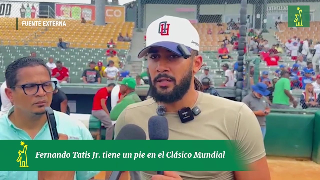 Fernando Tatis Jr. tiene un pie en el Clásico Mundial