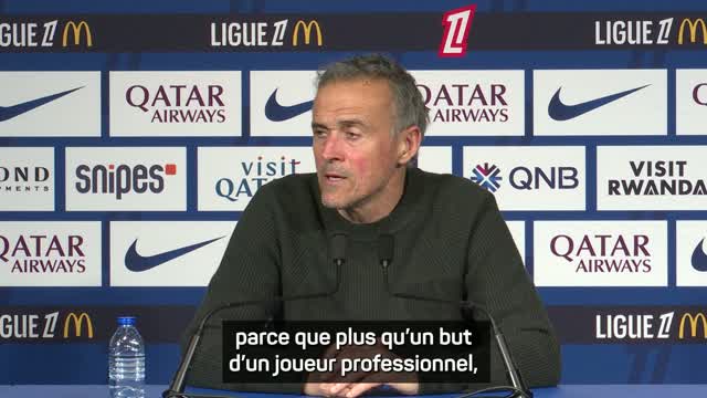 PSG - Enrique : "C'est incroyable qu'on ait marqué trois buts aujourd’hui"