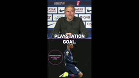 Enrique dazzled by Dembele's Playstation goal