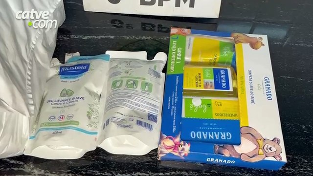 Casal é detido após furto em farmácia no Centro de Cascavel