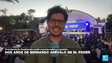 Una popularidad a la baja marca los dos años de Bernardo Arévalo en la Presidencia guatemalteca