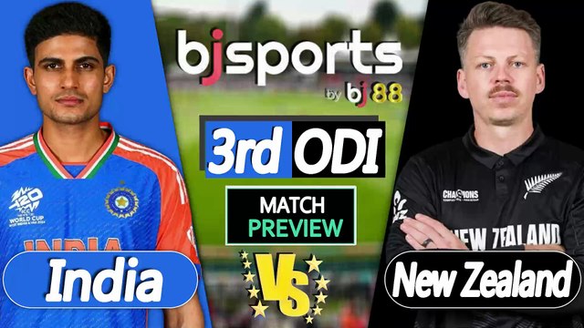India vs New Zealand 2025 | IND vs NZ 3rd ODI Match Preview |