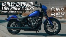 Neue 2026 Low Rider S | Das kann der Harley-Cruiser wirklich