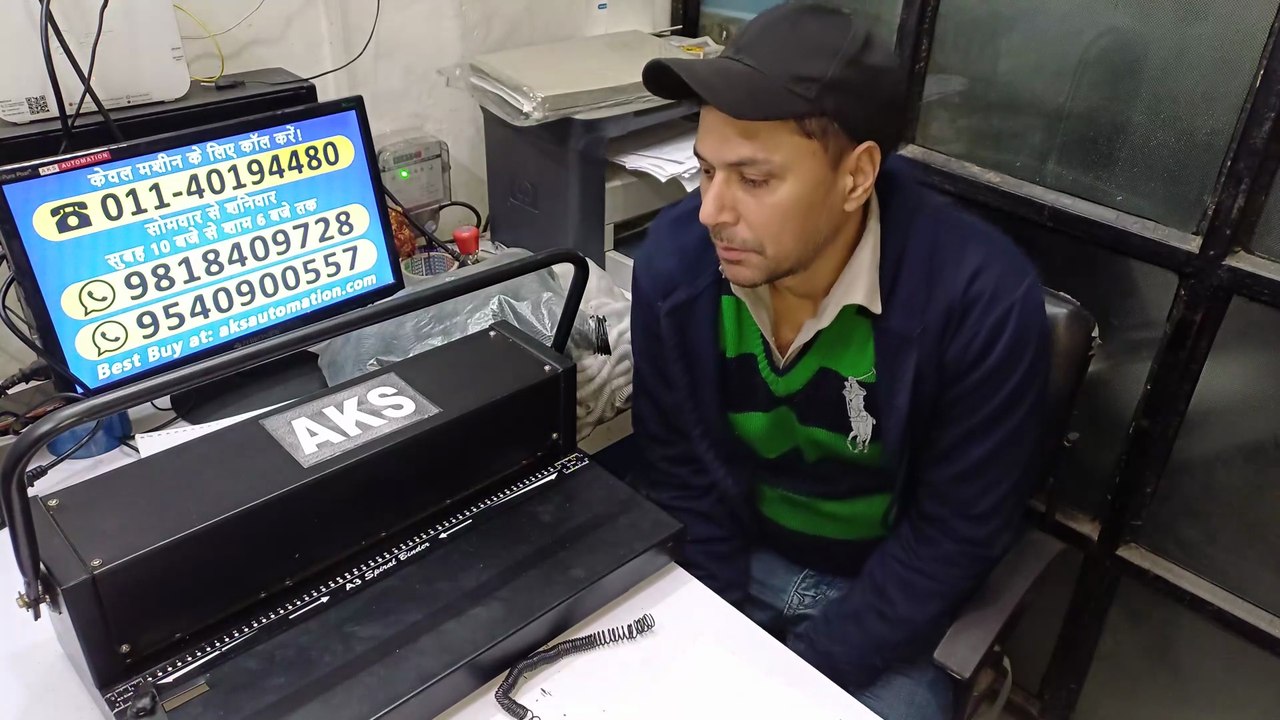Best Spiral Binding Machine & Consumables Dealers & Supplier in Karol Bagh, Delhi NCR & All India | AKS Automation