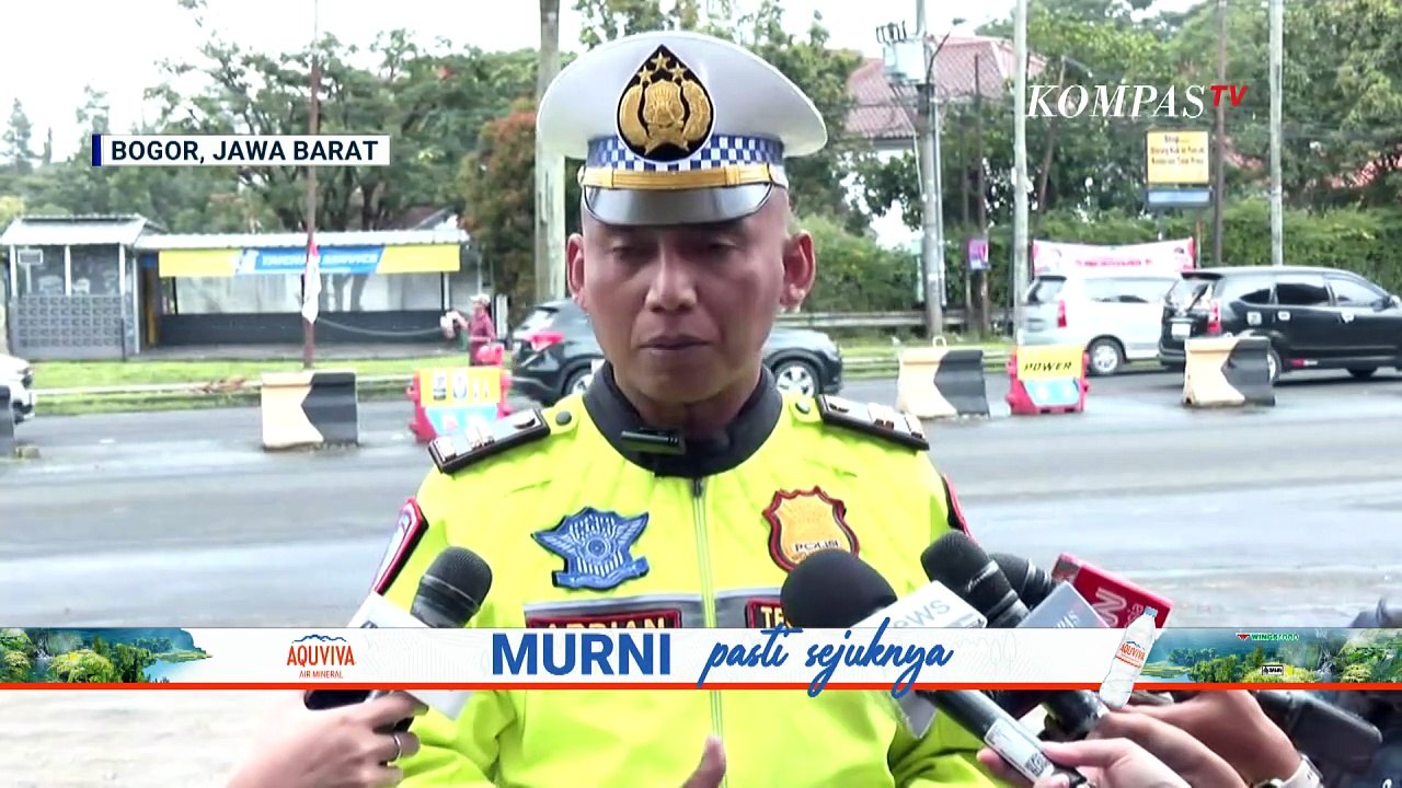 Libur Panjang Akhir Pekan, Polisi Berlakukan Sistem One Way dari Jakarta Menuju Puncak Bogor | KOMPA