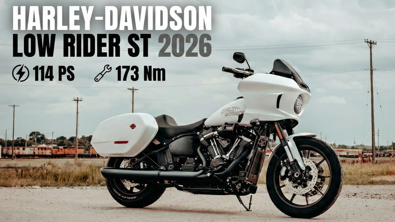 So zeigt sich die 2026 Harley-Davidson Low Rider ST