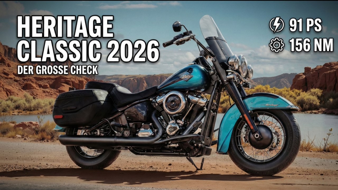 Harley-Davidson Heritage Classic 2026 Details