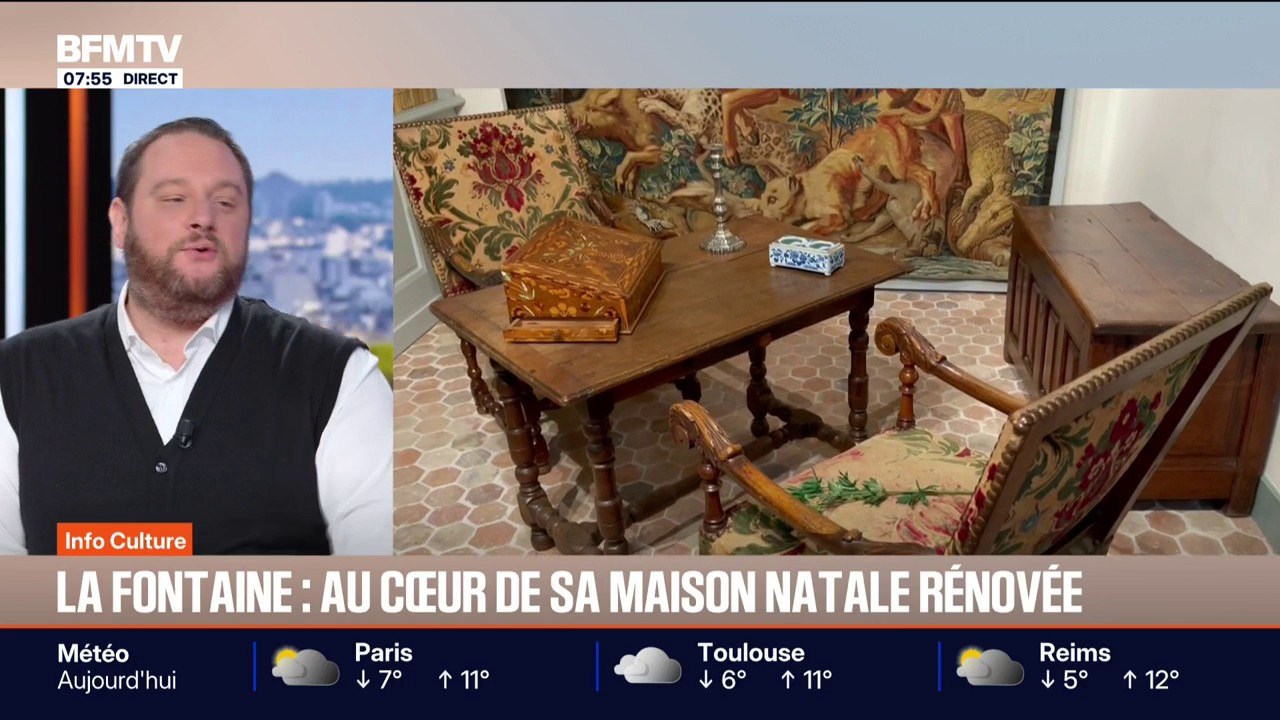 Jean de La Fontaine: au coeur de la maison natale du fablier à Château-Thierry