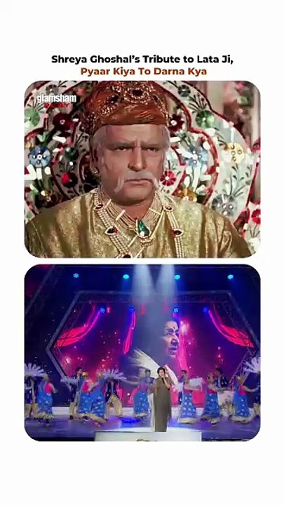 Shreya’s heartfelt tribute to lata ji. Pyaar kiya to darna kya ✨  #glamsham #shreya ghoshal #lata ji #pyaar kiya to darna kya #tribute  {glamsham, shreya ghoshal, lata ji, pyaar kiya to darna kya, tribute}