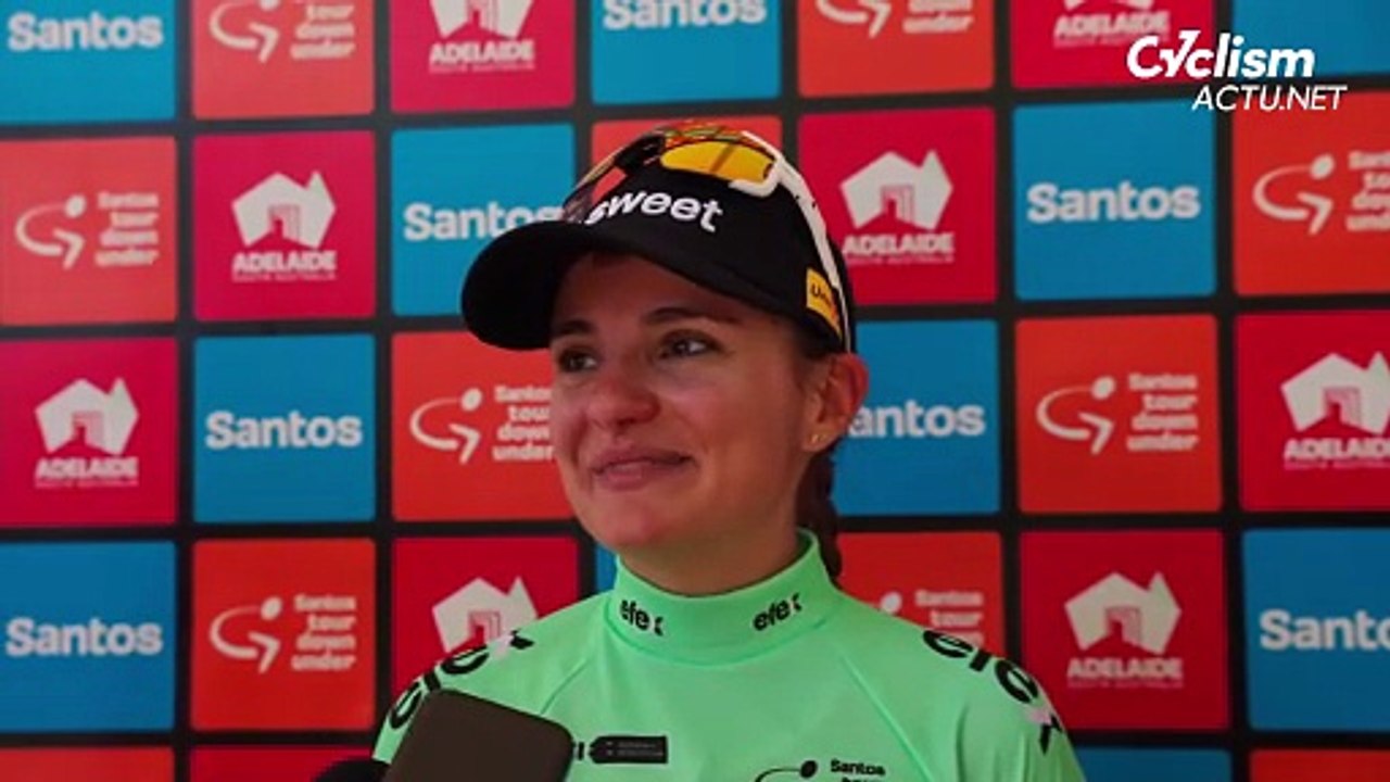 Cyclisme - Santos Tour Down Under 2026 - Alessia Vigilia : "J'ai tout donné, mais ce n’était pas suffisant pour aujourd'hui"