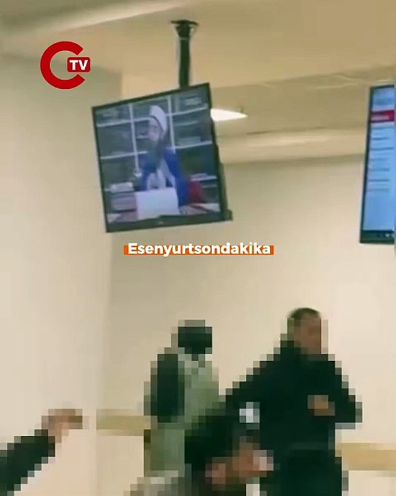 Esenyurt Devlet Hastanesi'nde Cübbeli Ahmet sohbeti açılması vatandaşları şaşırttı