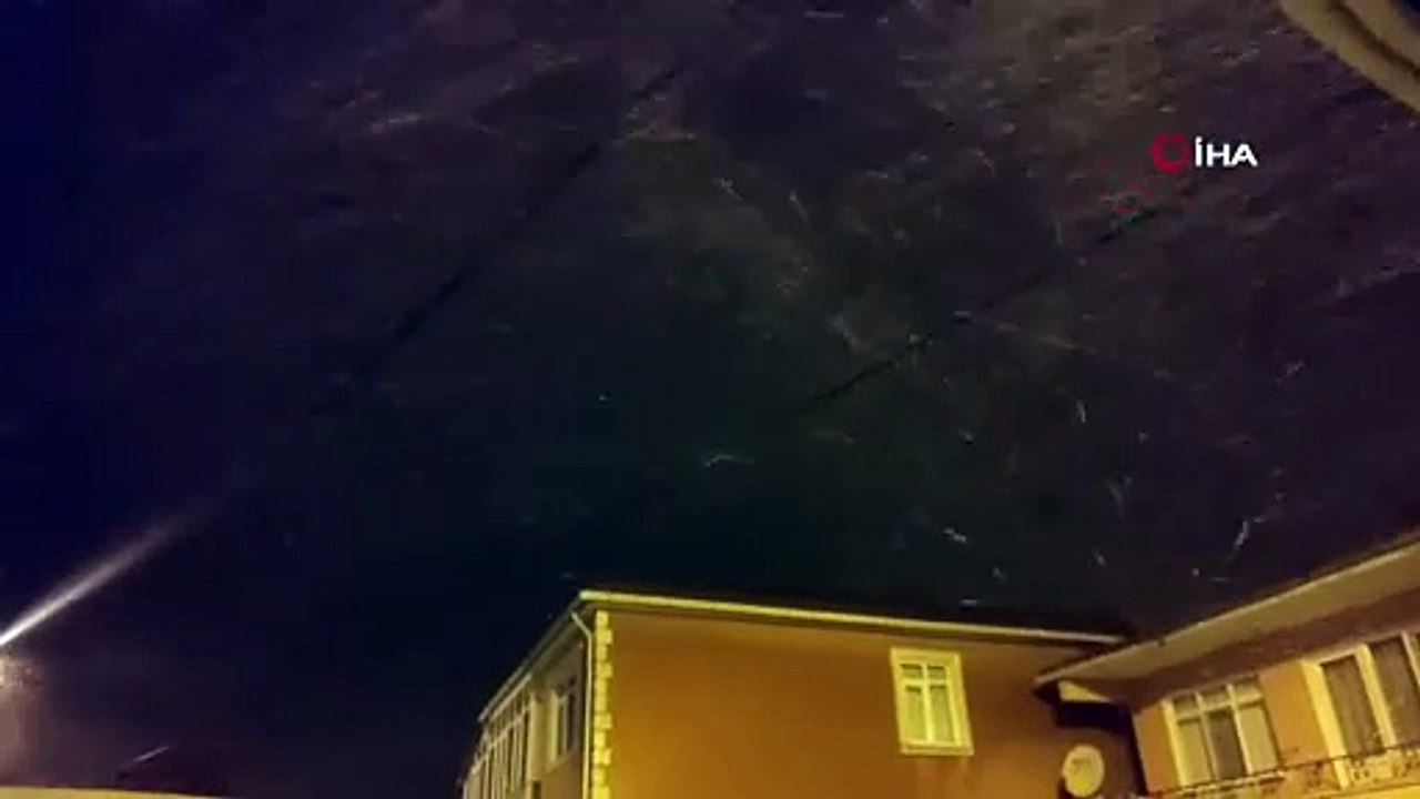 İstanbul Silivri ve Çatalca’da kar yağışı başladı