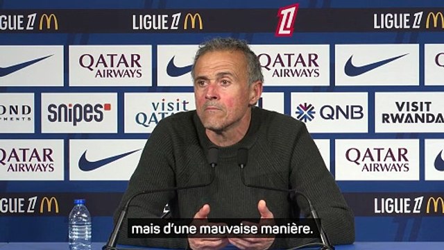 Enrique : C'est incroyable qu'on ait marqué trois buts aujourd’hui