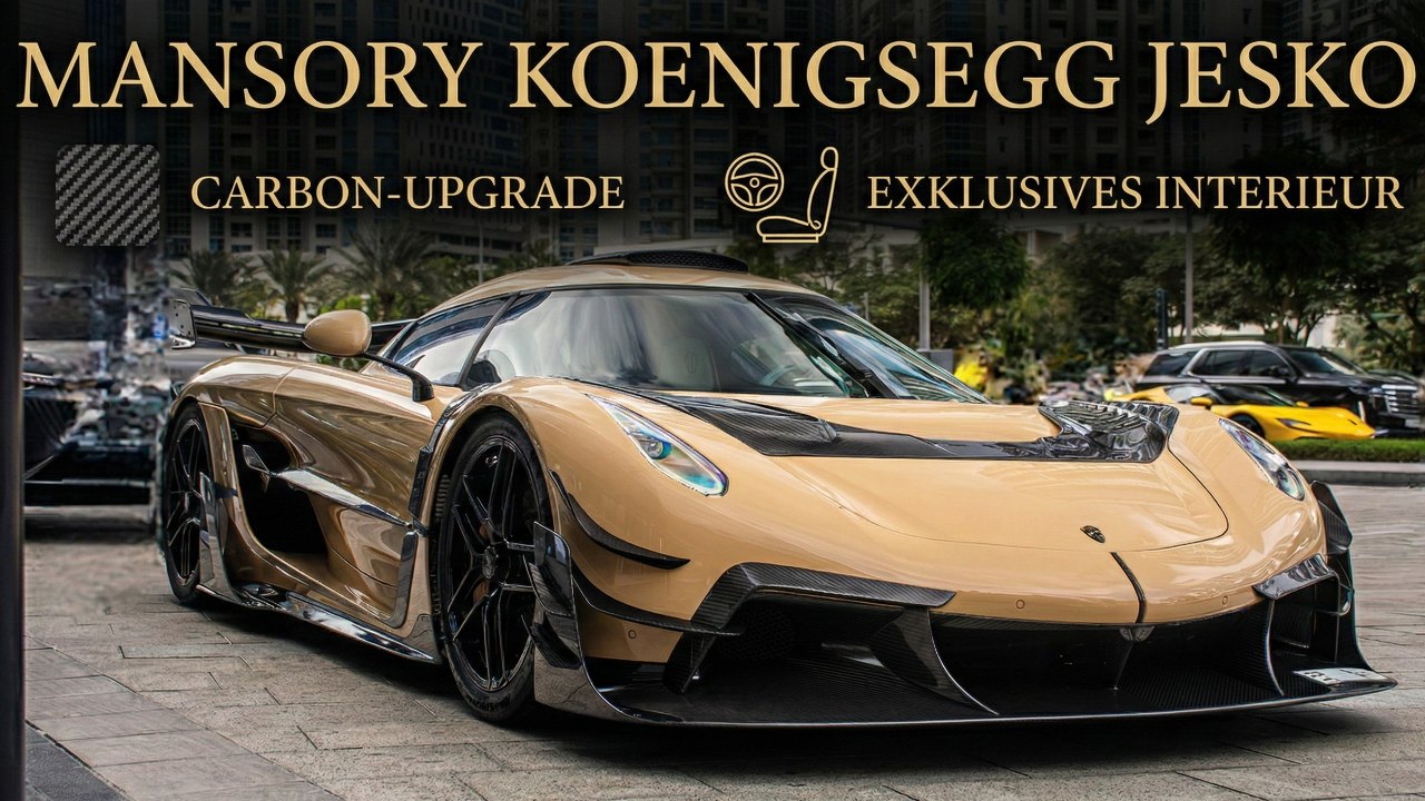 Mansorys Koenigsegg Jesko mit Carbon-Upgrade und Stil
