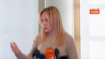 Meloni: Aspettiamo l'ufficialità sul Board per Gaza, pronti a un ruolo di primo piano