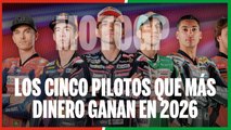 Los cinco pilotos mejor pagados de MotoGP
