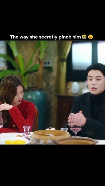 The way she secretly pinches him! 😂 Dylan Wang & Bai Lu | Only for Love