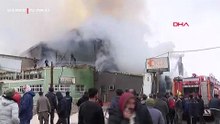 Erzurum'da iş yerinde patlama; yangın çıktı: 2 ölü var