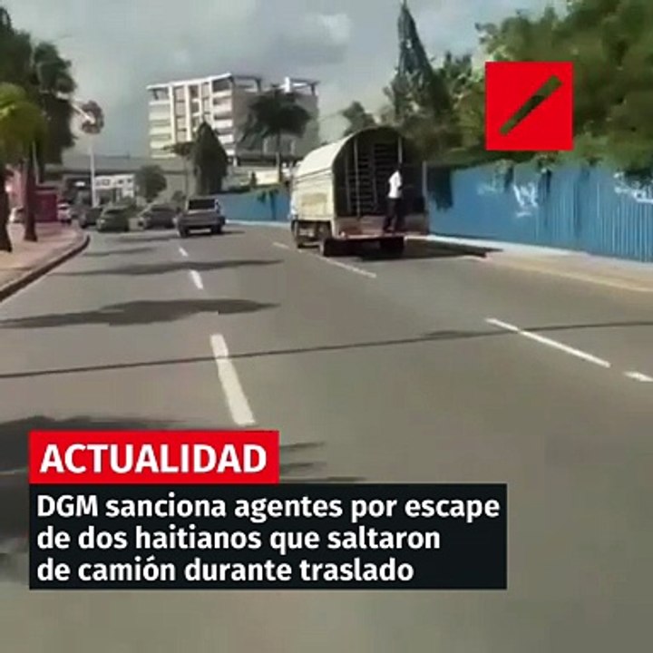 DGM sanciona agentes por escape de dos haitiano...