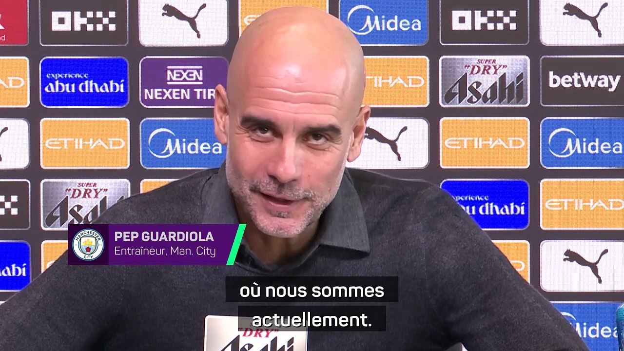 Guardiola : “Dieu merci, nous avons Erling Haaland !”