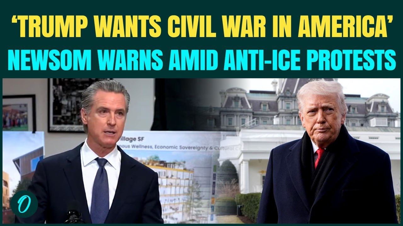 ‘Trump Wants Civil War’, Gov. Newsom ERUPTS as Anti-ICE Protests SURGE Through Minneapolis | US News