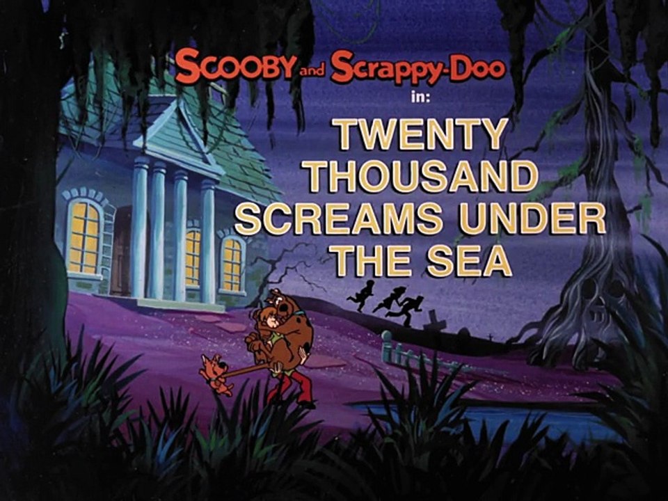 S01-Ep-09-Twenty Thousand Screams Under The Sea-Scooby Doo And Scrappy Doo 1979-1980 (1080p) - Public Domain Old Vintage Classic Cartoon
