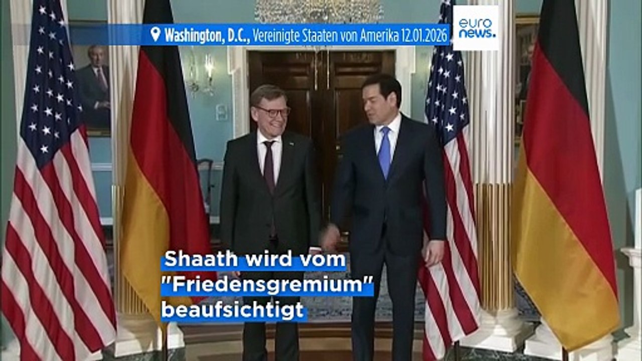 Weißes Haus veröffentlicht Namen: Dieses Gremium soll Gaza vorübergehend verwalten