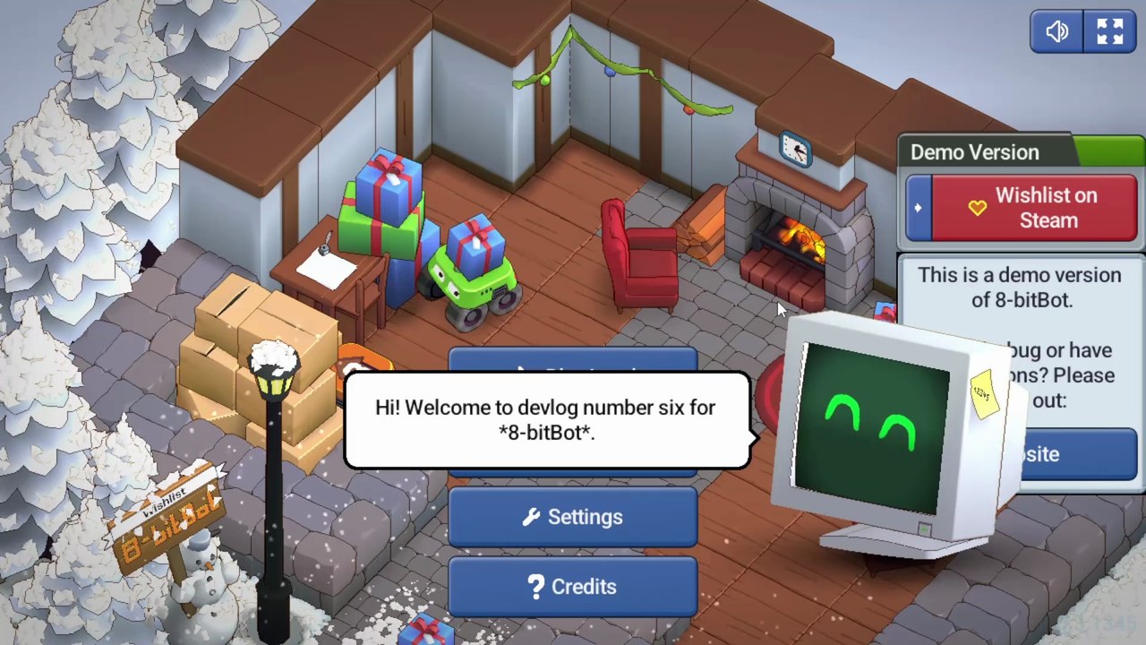 8-bitBot Devlog update 6: Tutorial systems