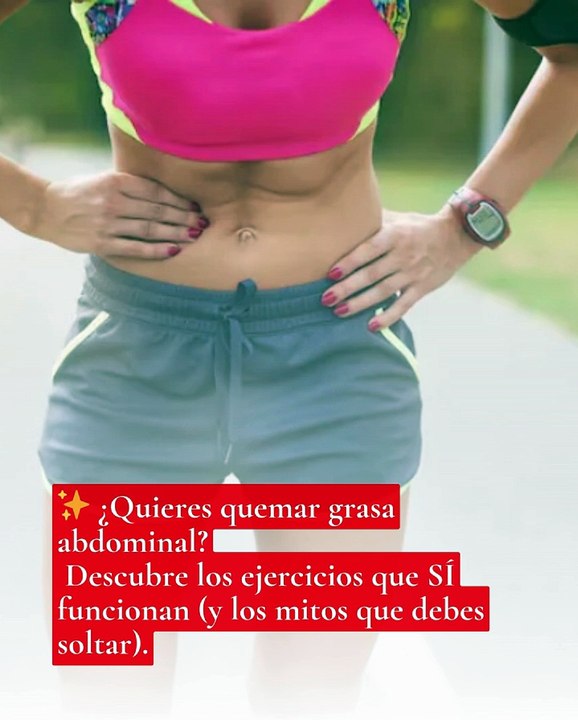 ✨ ¡Adiós inflamación! 5 Ejercicios efectivos para quemar grasa abdominal desde casa