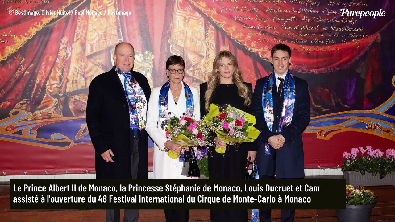 Stéphanie de Monaco radieuse auprès de sa fille Camille élégante et raffinée, Albert de Monaco réapparaît en pleine forme après l'annonce