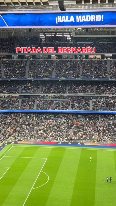 Atronador sonido: la pitada del Bernabéu para avisar al Real Madrid de sus intenciones
