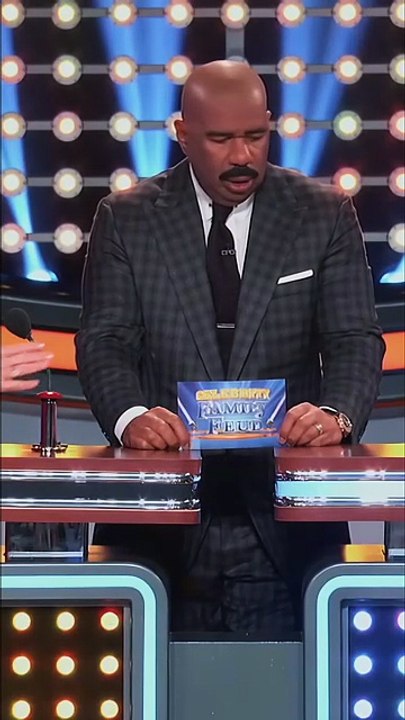 Celebrity Family Feud Leaves Steve Harvey Stunned by His Wife’s Answer