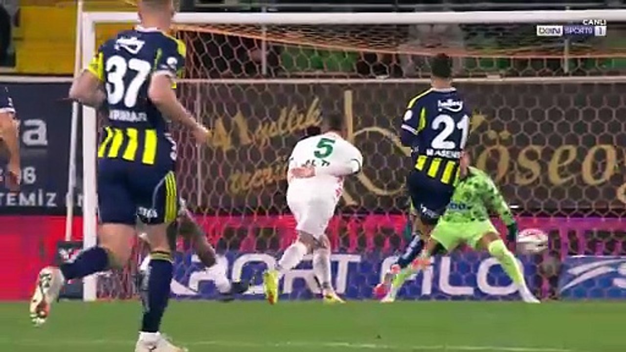 Alanyaspor 2-3 Fenerbahçe (GENİŞ ÖZET)