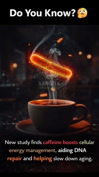 The Caffeine Cure for Aging🤎ྀིྀི☕︎ᝰ.ᐟ#caffeinebreakthrough #dnarepair #antiaging