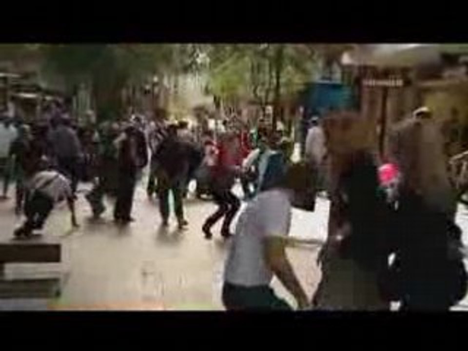 le flashmob devient tendance a hollywood